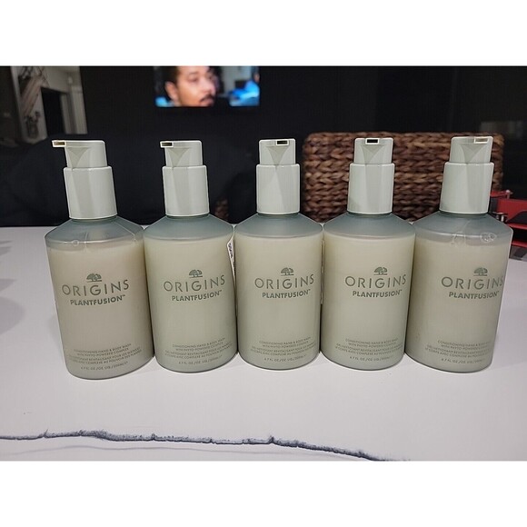 SET OF 5 ORIGINS PLANTFUSION CONDITIONING HAND AND BODY WASH~6.7 OZ~200 ML~NEW - Picture 4 of 8